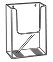 deco folderhouder 13a4 hangend extra diep